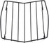 HIC Kitchen Rectangular Wire Roasting Rack, Nonstick...