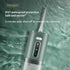 Water Dental Flosser Teeth Pick Portable Cordless Oral Irrigator 280ML Rechargeable IPX7 Waterproof Travel Long endurance Tooth and Gum Cleaning...