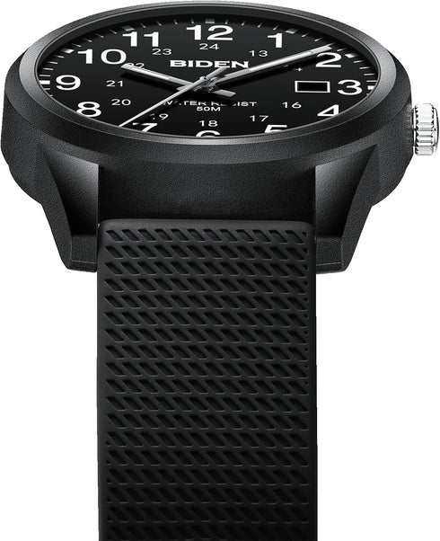 Mens Watches Analog Quartz Sports Unisex Watch 30M Waterproof Nurse Watches for Men Women Nurse Medical Professionals-Military Time with Second Ha...