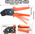 Crimping Pliers Wire Terminal Crimper,Ratcheting Crimper Electrical crimper,26-16AWG Crimper Tool Wire Crimping Tool SN-48B...