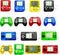 15Pcs Video Game Keychain Video Game Party Favors Video Game Party Supplies 3 Styles Mini Game Console Fidget Toys Bulk for Kids Classroom Prizes ...