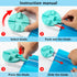Paper Trimmer Craft Paper Cutter: 4 Style multi-function Scrapbooking Tool with Dial Blades of Straight,Wave,Dotted,perforated,Creasing for Cuttin...