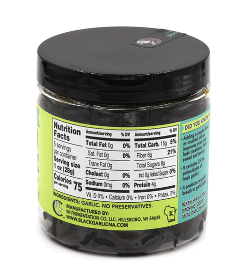 Peeled Black Garlic (5 oz.)- Kosher Certifed...