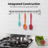 U-Taste Silicone Baking Spatula Set: 600ºF High Heat Resistant, Food Grade Flexible Rubber Kitchen Cooking Mixing Scraper, Food Grade Seamless Ute...