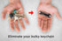 KeySmart Classic - Compact Key Holder and Keychain Organizer (up to 14 Keys) (Black)...