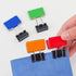 Retangle Medium Paper Clips?Binder Clips, Easy Grip, Assorted Color, Office Supplies?8 Pcs/Set...