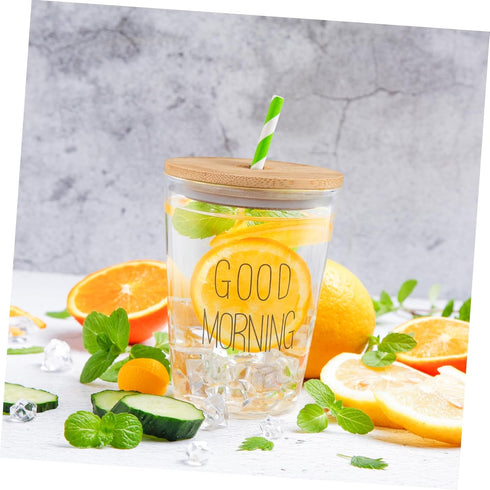 DOITOOL 8pcs Bamboo Jar Lids with Straw Hole Reusable Bamboo Jar Lids for Regular Mouth Mason Jar 70MM...