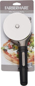 Farberware Professional Stainless Steel Pizza Cutter, 9.37-Inch, Black...