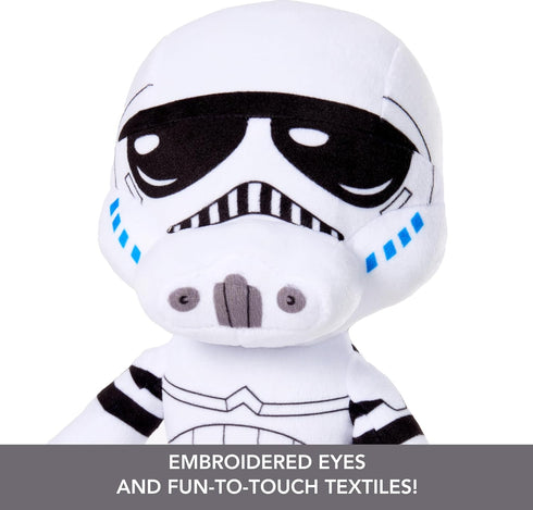 Mattel Star Wars Plush Talkers Soft Toys, 11 to 12-Inch Stormtrooper Plush with 10 Sounds & Phrases, Collectible Soft Dolls...