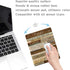 Inspirational Quote Mouse Pad,Wood Texture Personalized Custom Mouse Pads, Non-Slip Rubber Base Mousepad for Laptop, Mouse Pads for Desk Wireless ...
