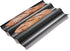 KITESSENSU Nonstick Baguette Pans for French Bread Baking, Perforated 3 Loaves Baguettes Bakery Tray, 15" x 9", Black...