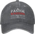 Pastor Warning Hat Pastor Gifts for Man Pastor Hat Warning Anything You Say Or Do Could Be Used in A Sermon Hat...