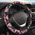 Tropical Flamingo Steering Wheel Cover Non-Slip Auto Steering Wheel Protector Car Accessories Universal Fit 15 Inches for Men Women...