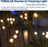 TONULAX Solar Garden Lights - New Upgraded Solar Swaying Light, Sway by Wind, Solar Outdoor Lights, Yard Patio Pathway Decoration, High Flexibilit...