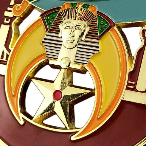 Shriner Masonic Car Emblem Mason Auto Decal...