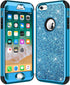 Hython Compatible with iPhone 6/6s Case, Heavy Duty Full-Body Defender Protective Case Bling Glitter Sparkle Hard Shell Hybrid Shockproof Rubber B...