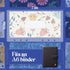 SOUL MAMA A6 Cash Envelopes for Budgeting Binder - 12 Pcs Floral Themed Budget Inserts, Pockets with 6 Holes, Money Saving Envelopes, Stuffing...