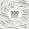 300 Pack Dental Floss Picks Individually Wrapped, Single Wrapped Floss, Travel Dental Floss, Unflavored Floss Picks,Dental Flossers,Floss Sticks,T...