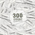 300 Pack Dental Floss Picks Individually Wrapped, Single Wrapped Floss, Travel Dental Floss, Unflavored Floss Picks,Dental Flossers,Floss Sticks,T...