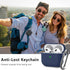 for AirPods 3rd Gen Case Cover with Cleaner Kit,Silicone Protective Case for Apple AirPods 3rd Generation Charging Case with Keychain,Shockproof A...