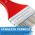 Falling in Art Flat Paddle Paint Brush with Long Handle, Large Scale Brush for Oil and Acrylic Paints, 2 Inch...