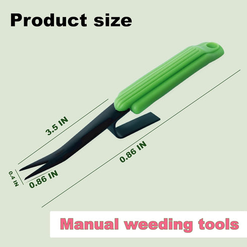 Manual weeders,Garden Weeder, Easily removes Weeds and Digs Deeper Roots (Green)...
