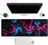 Ovenbird Gaming Mouse Pad with Stitched Edges, Topographic Map Pink Mouse Pad, Extended XL Mousepad with Anti-Slip Base, Cool Neon Large Mouse Pad...