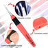 9 Pieces Lighted Crochet Hooks with Case LED Light Crochet Hooks Set Knitting Needles Craft Yarn Weaving Needles Comfortable Smooth Handle for Kni...