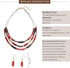 Layered Clay Bead Necklaces for Women Boho Beaded Statement Necklace Costume Jewelry Sets for Women Mothers Day Gifts...