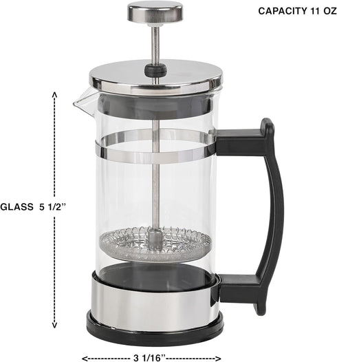 French Press, Hold Up to 12oz...