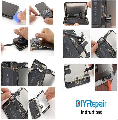 for iPhone 8 Screen Replacement 4.7', 3D Touch Screen Full Repair kit, Display Digitizer Glass Assembly with Tools Set, Tempered Glass, Instructio...