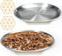 Stainless Steel Cat Dishes for Food and Water Bowls for Small and Medium Pets Relief of Whisker Fatigue -2 Sets Shallow Style...