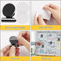 60 Pack Fridge Magnets Refrigerator Magnets, Black Magnetic Clips Whiteboard Magnets, Magnetic Clips Heavy Duty, Clip Magnets for Photo Displays, ...