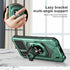 for Nokia C210 Case with Tempered Glass Screen Protector,Military Grade Heavy Duty Shockproof Protective Cover,with Ring Kickstand Full-Body Prote...
