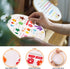 MAMUNU Embroidery Stitches Practice Kit, 4 Set Floral Hand Embroidery Kit for Beginners, Starter Kit for Adults Kids Easy, Includes Embroidery Hoo...