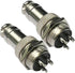 CESS Aviation 3 Pins Plug and Socket Wire Cable Connector - Diameter 0.63" (16mm) (2 Packs)...