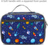 FlowFly Kids Lunch box Insulated Soft Bag Mini Cooler Back to School Thermal Meal Tote Kit for Girls, Boys, Astronaut...