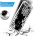 for Galaxy A20 Case, for Galaxy A30 Case with Flowers, Shockproof Clear Floral Soft Flexible TPU Slim Phone Cover for Samsung GalaxyA20 White Mand...