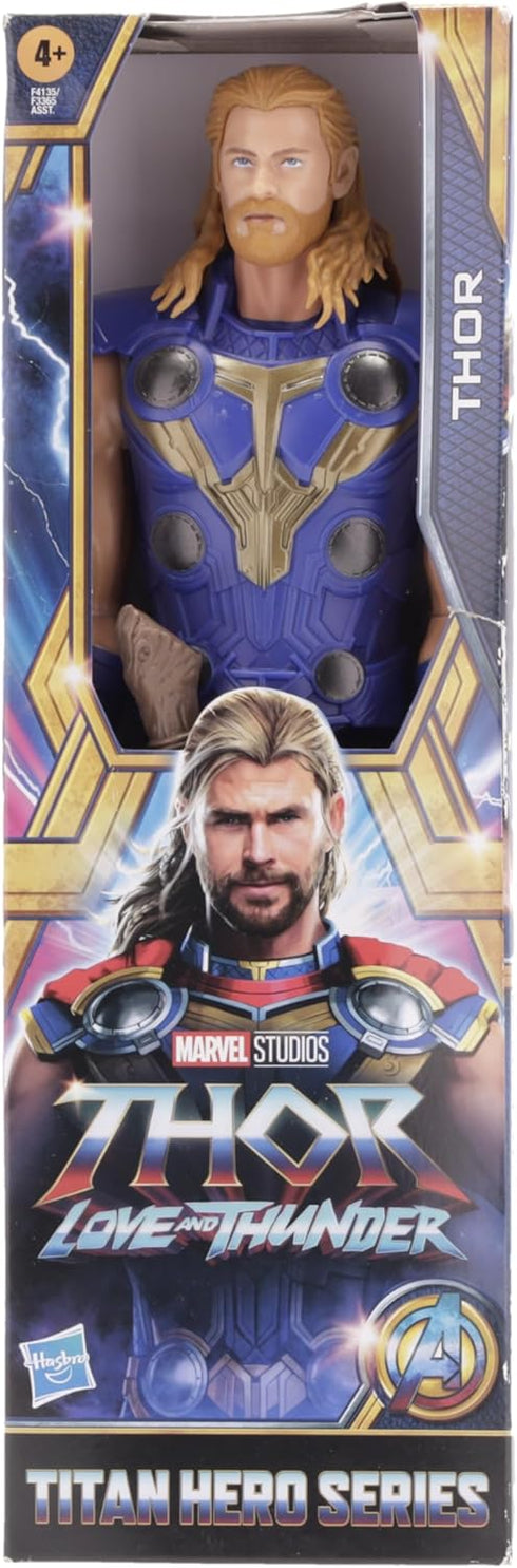 Marvel Marvel Avengers Titan Hero Series Thor Toy, 12-Inch-Scale Thor: Love and Thunder Action Figure with Accessory, Toys for Kids Ages 4 and Up...