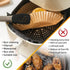 Air Fryer Disposable Paper Liners Square, 7.9 Inch Air Fryer Parchment Paper Liner 100 PCS, Non-Stick Air Fryer Paper Pads Oil Resistant, Food Gra...