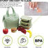 Mziart Insulated Lunch Bag Simple Bento Cooler Bag Lunch Tote Bag for Lunch Box for Women Men Adult Picnic Working Hiking Beach (Light Green)...