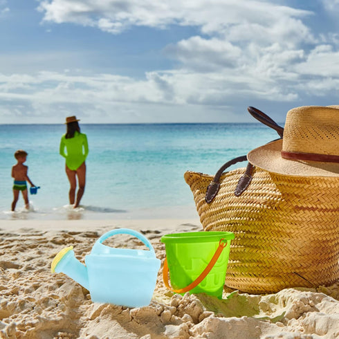 STOBOK Watering Can, 2pcs Toys Watering Can Watering Can Toy with Handle Gardening Tools Beach Sand Toys for Indoor and Outdoor, Bath Toys...