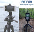Universal Smartphone Cell Phone Mount Holder Adapter for Tripods or Stands with Standard 1/4 Inch Mount Screw, can Rotates Vertically and Horizont...