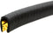 M M Seals - Edge Trim Black Fits 1/5 Inch (4.9mm), Leg 0.65 Inch (16.6mm), Length 3 Feet (1Meter) - No Glue Decorative Anti-Scratch Anti-Collision...