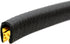 M M Seals - Edge Trim Black Fits 1/5 Inch (4.9mm), Leg 0.65 Inch (16.6mm), Length 3 Feet (1Meter) - No Glue Decorative Anti-Scratch Anti-Collision...