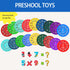 Math Fidget Spinners - 3D Printed, Educational Math Fact Fidget Spinner Toy - Learn Addition & Subtraction - Perfect for Kids, Stimmers & Fidgeter...