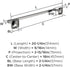 Amerock BH3609326 | Chrome Towel Bar | 18 in (457 mm) Towel Rack | Stature | Bathroom Towel Holder | Bathroom Hardware | Bath Accessories...