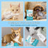 Extra Thick Pet Bathing Wipes for Dogs & Cats, Cleaning & Deodorizing Grooming Gloves, Nourish Fur Glove Wipes for Daily Care and Traveling, Rinse...