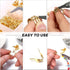462 Pcs Lobster Claw Clasps for Jewelry Making Kit,Lobster Clasp Set with Open Jump Rings Connectors,Bracelet Making Kit for Jewellery DIY Craft w...