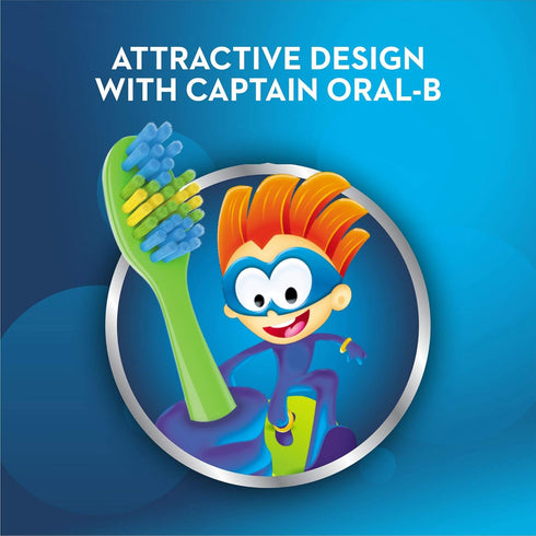 Oral-B Kids Toothbrush, Extra Soft (Pack of 3)...